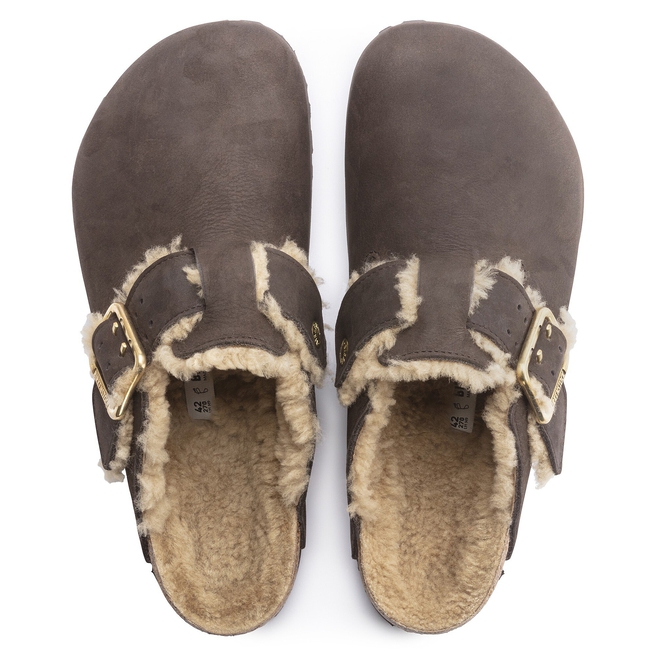 Boston Bold Shearling Natural Leather Nubuck Boston Bold Shearling Natural Leather Nubuck