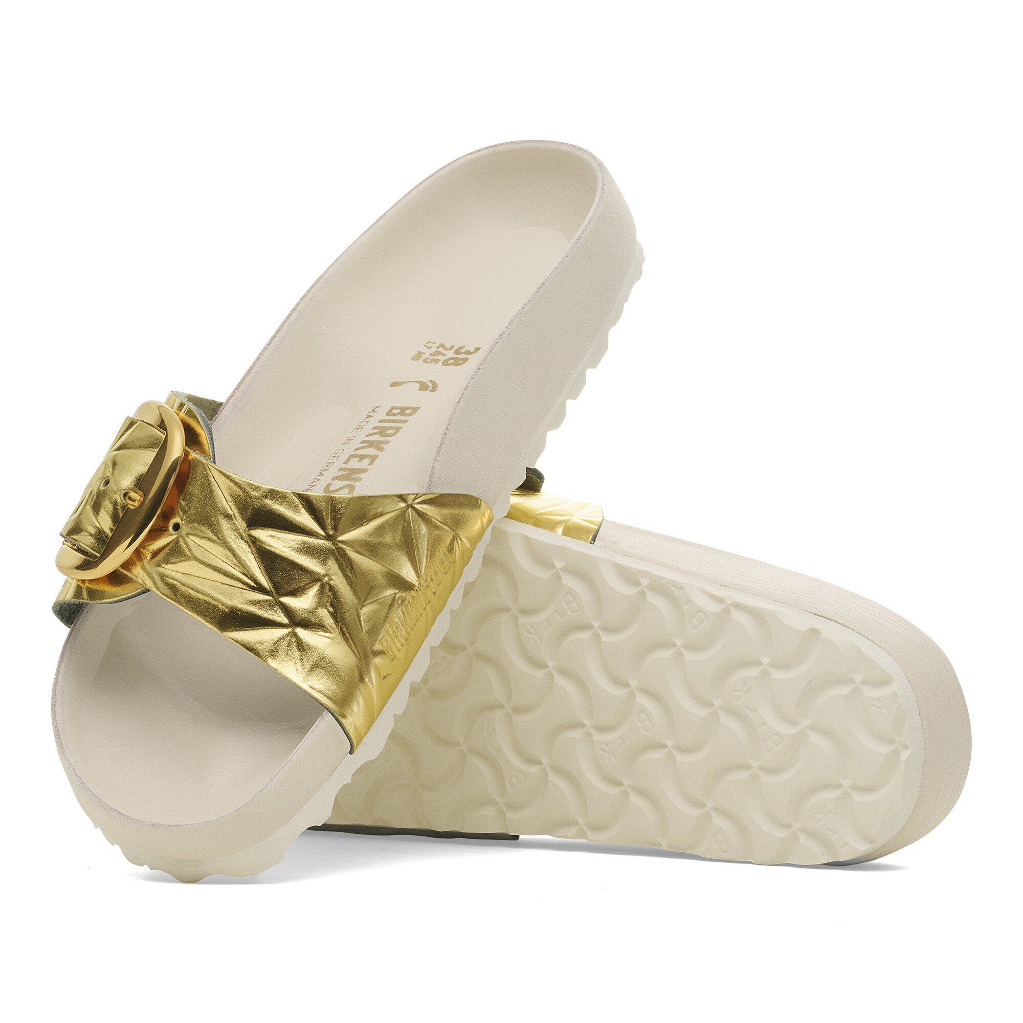 مدريد إبزيم كبير جلد طبيعي