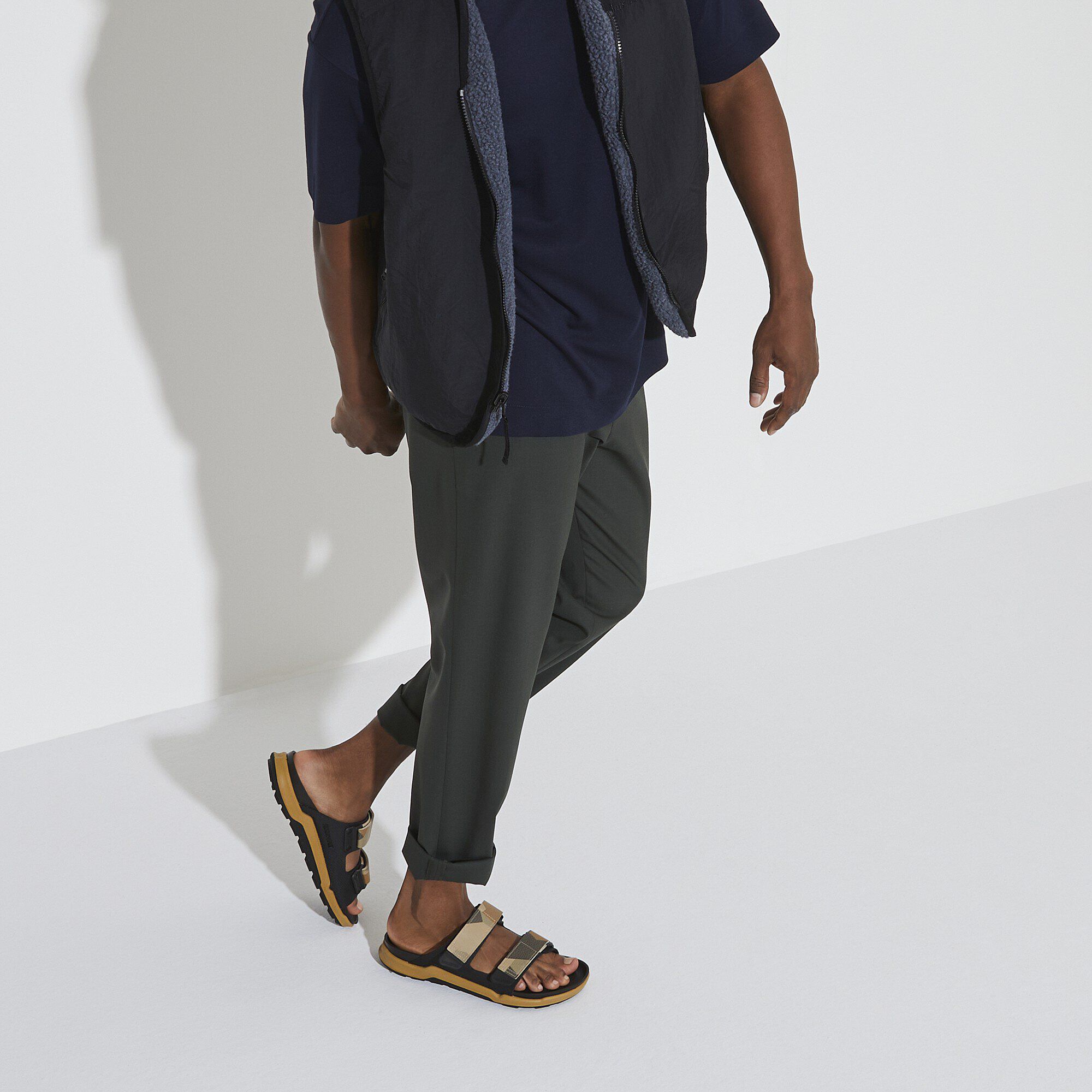   Close-up with a male model