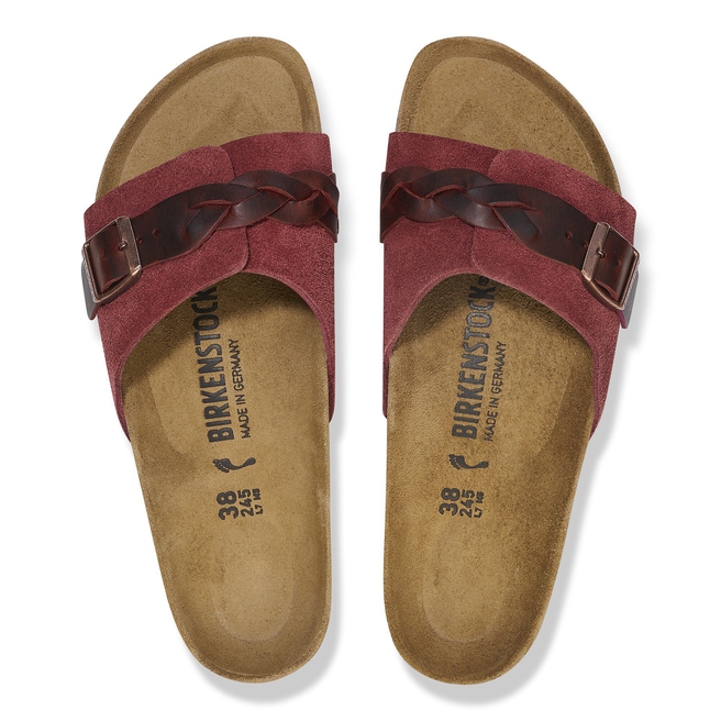 Oita Braided جلد سويدي Oita Braided جلد سويدي