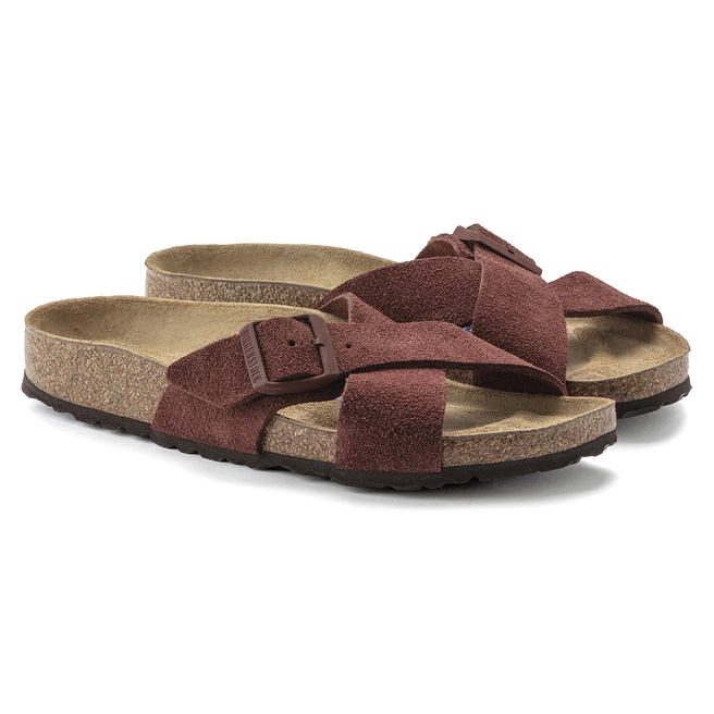 Siena Soft Footbed Suede Leather