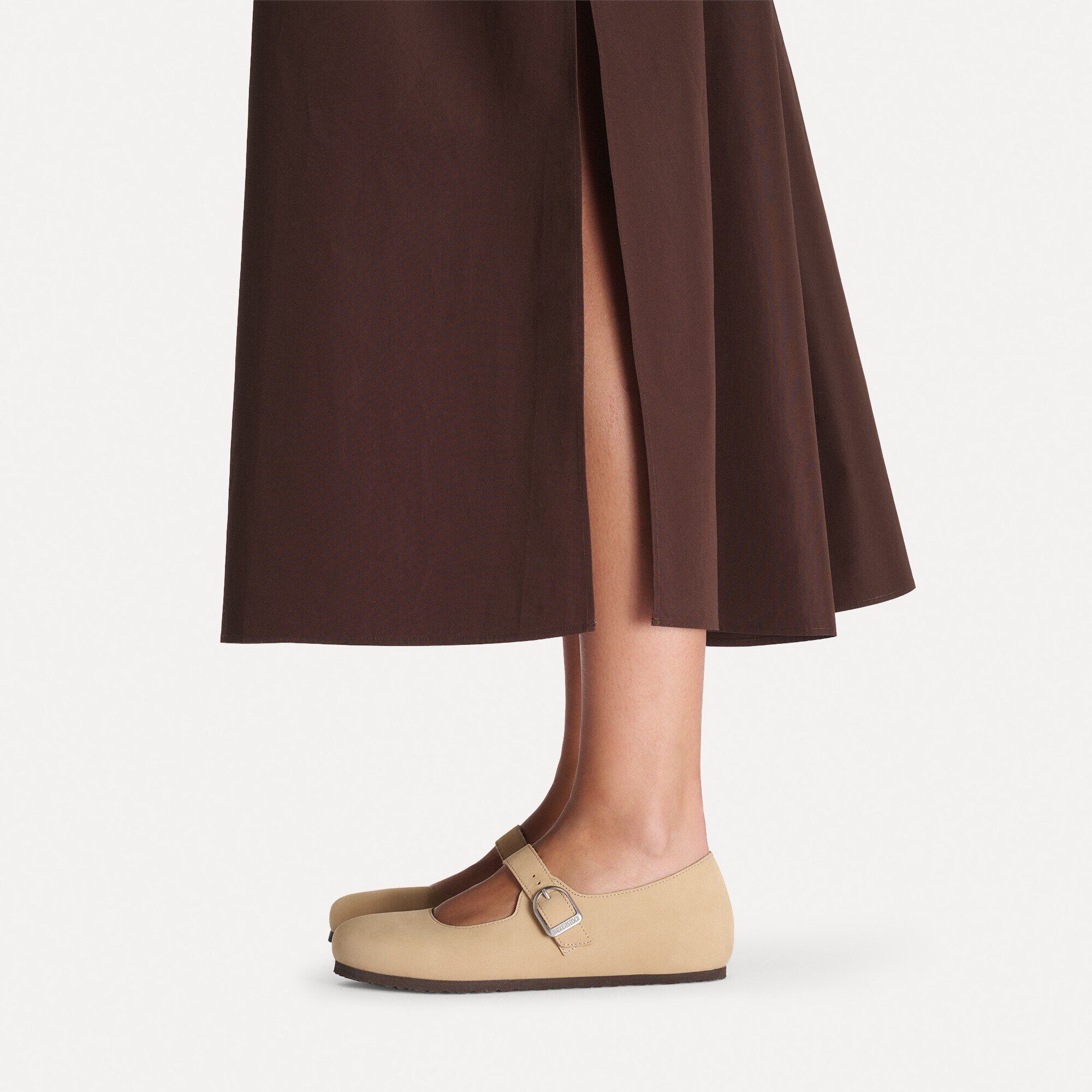 Santa Clarita Nubuck Leather with a female model