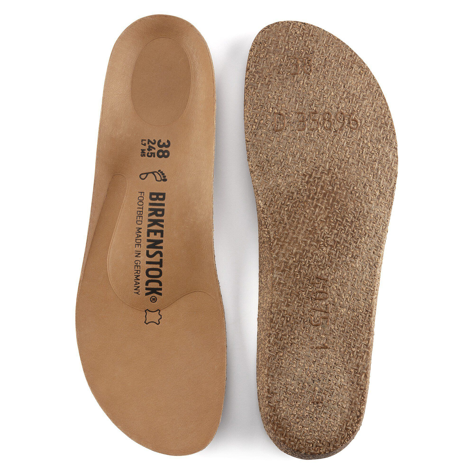 Replacement Footbed  Close-up view showing material detail