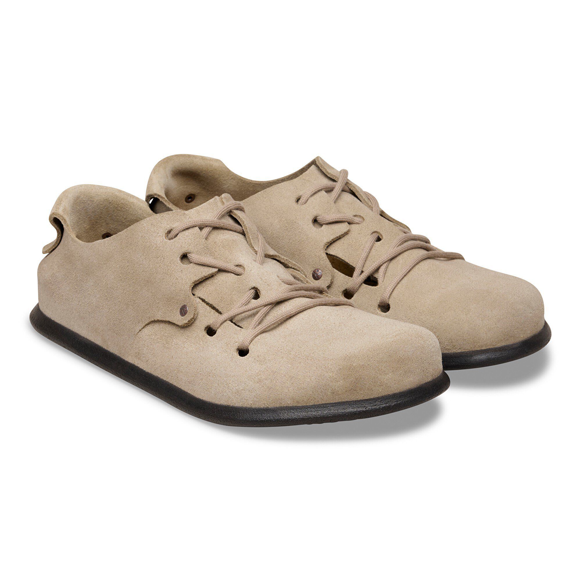 【BIRKENSTOCK 】MONTANA スエードスムースレザーシューズ Montana Suede Leather in Color Taupe | BIRKENSTOCK Spain