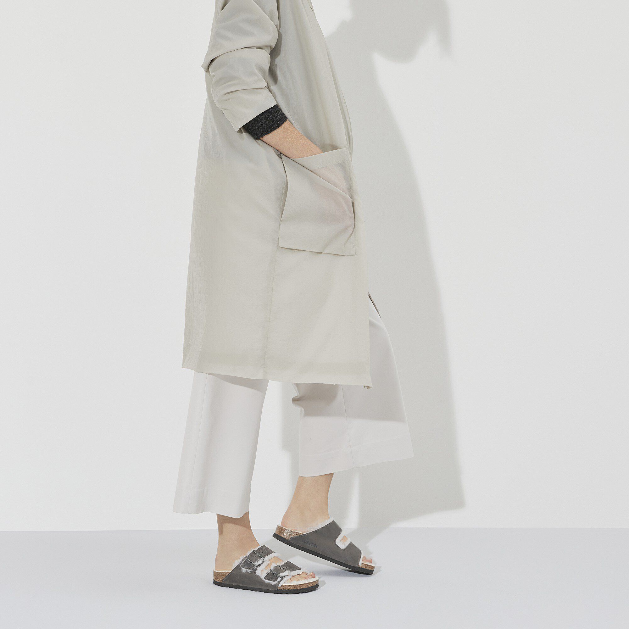 أريزونا شيرلينغ جلد معزز بالزيوت مزخرف