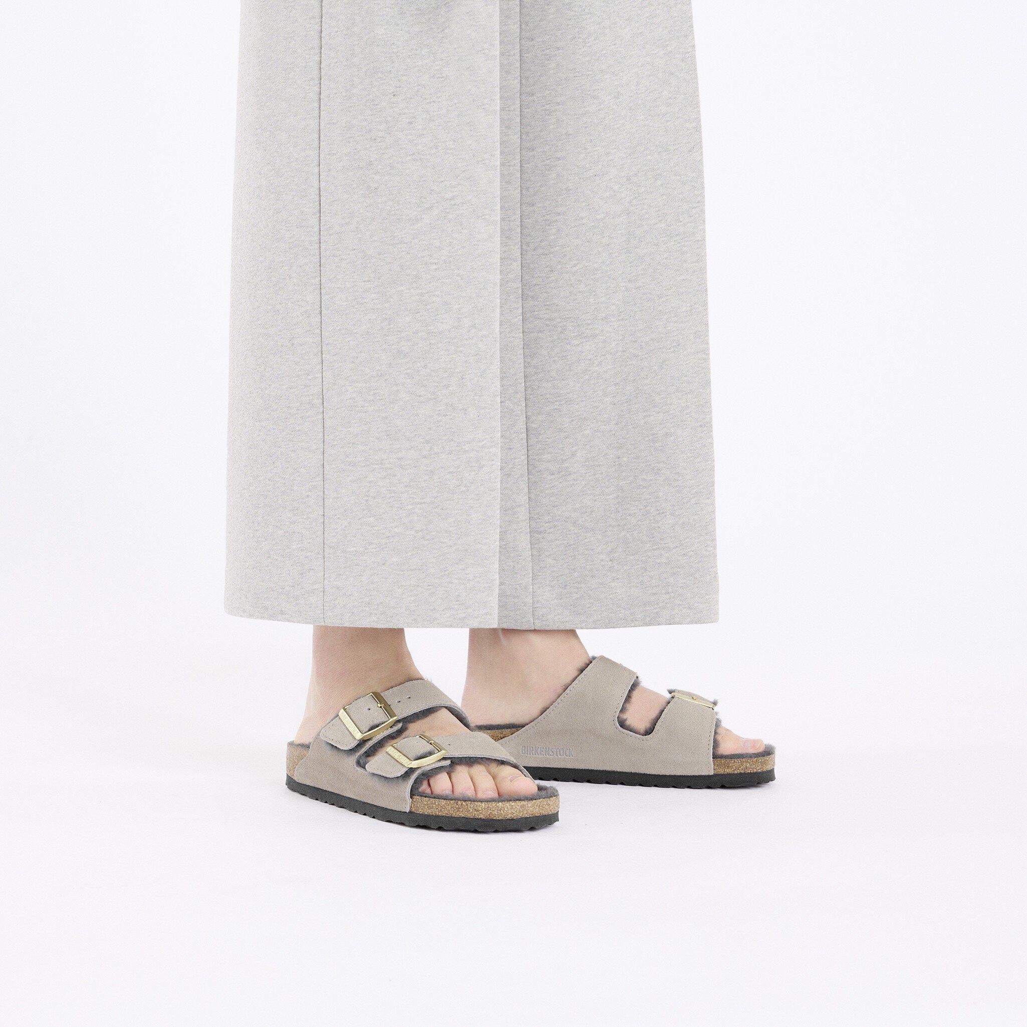 Arizona Shearling Suede Leather