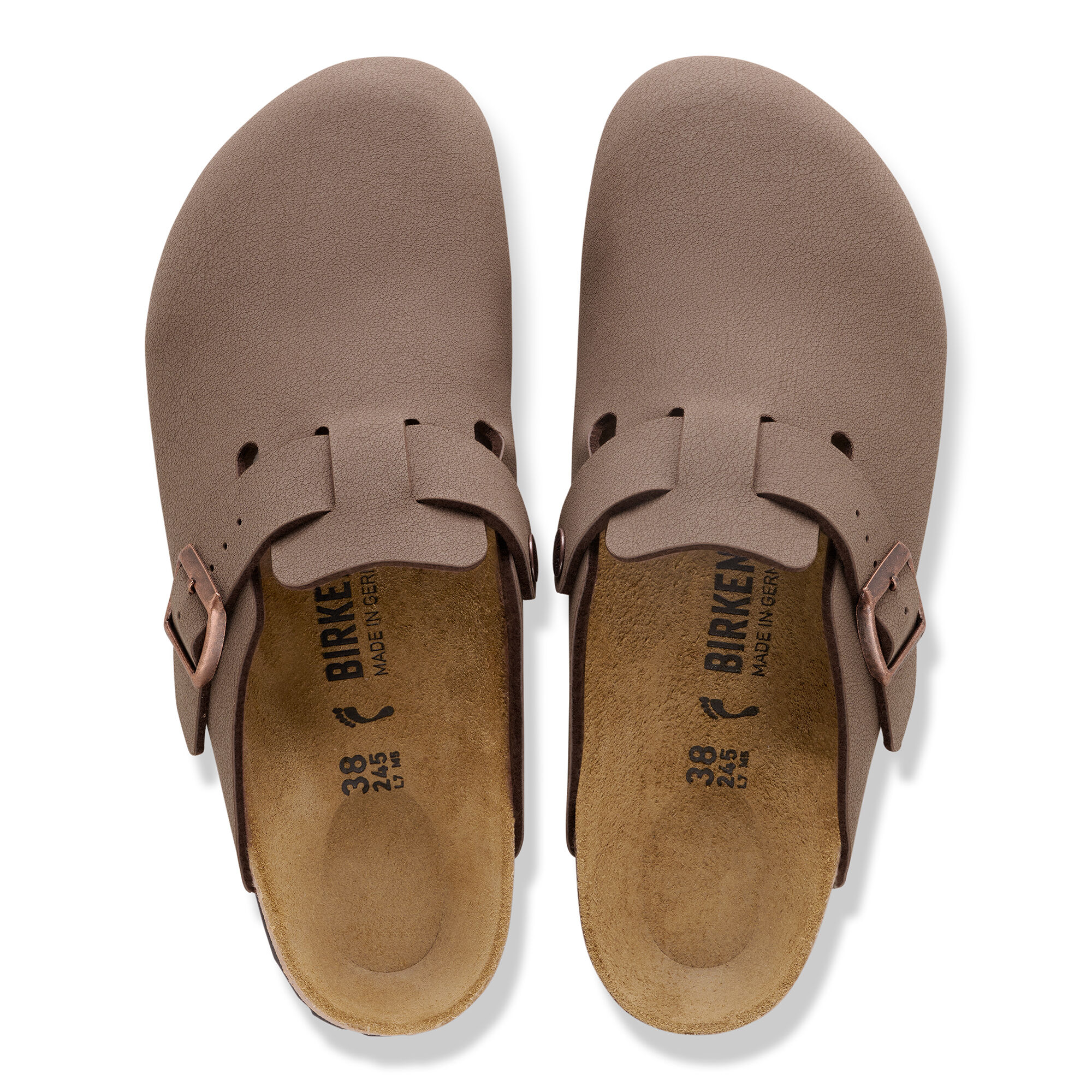 Boston TEX Birko-Flor Nubuk in Color mocca | BIRKENSTOCK Denmark