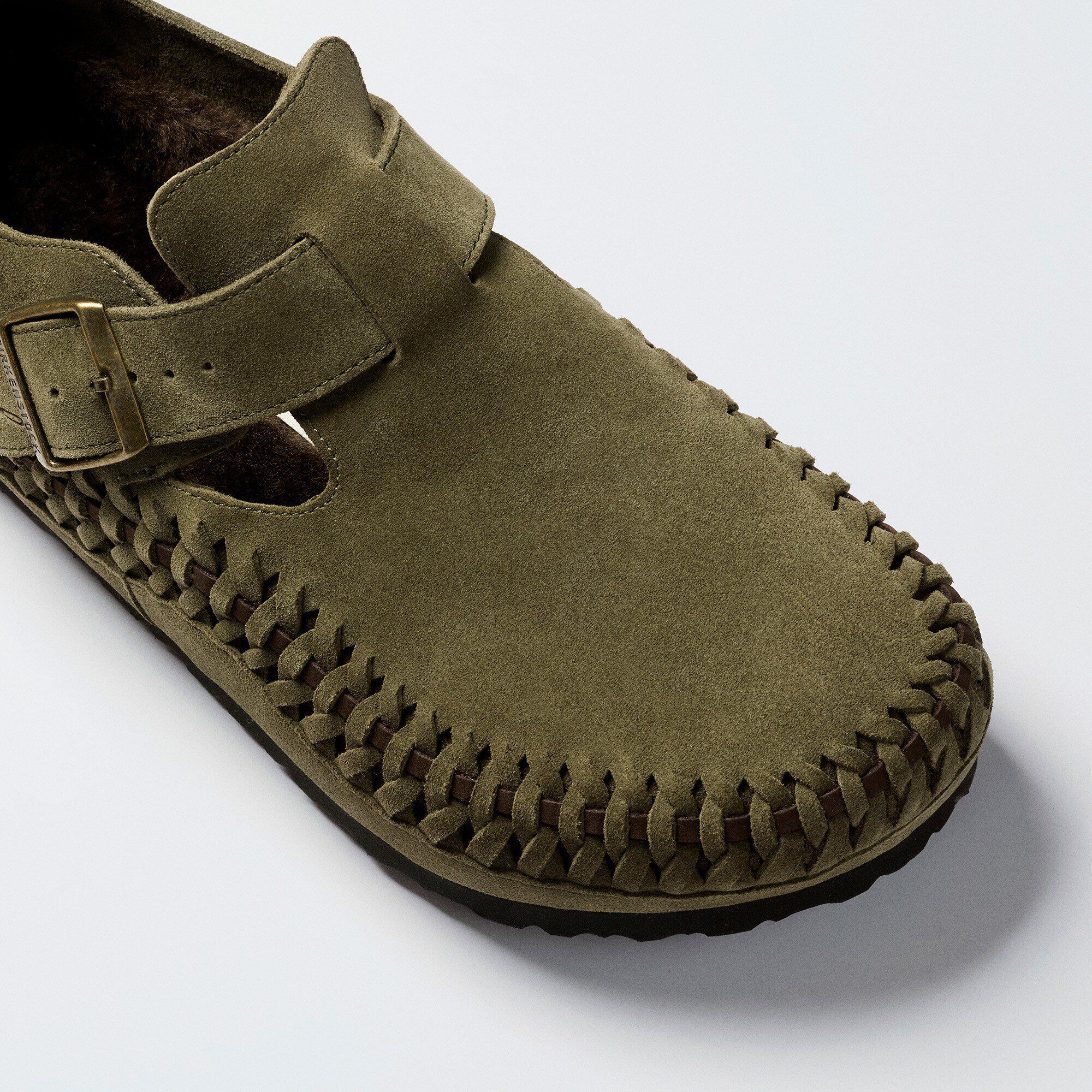 Kith London Braided Suede Leather