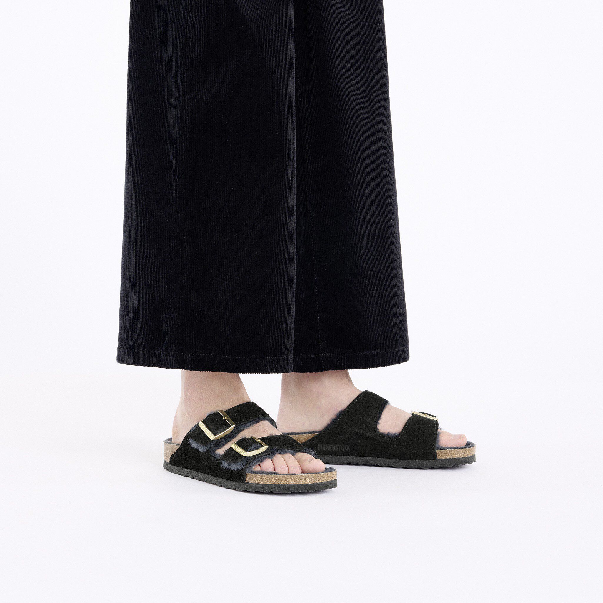 Arizona Shearling Suede Leather