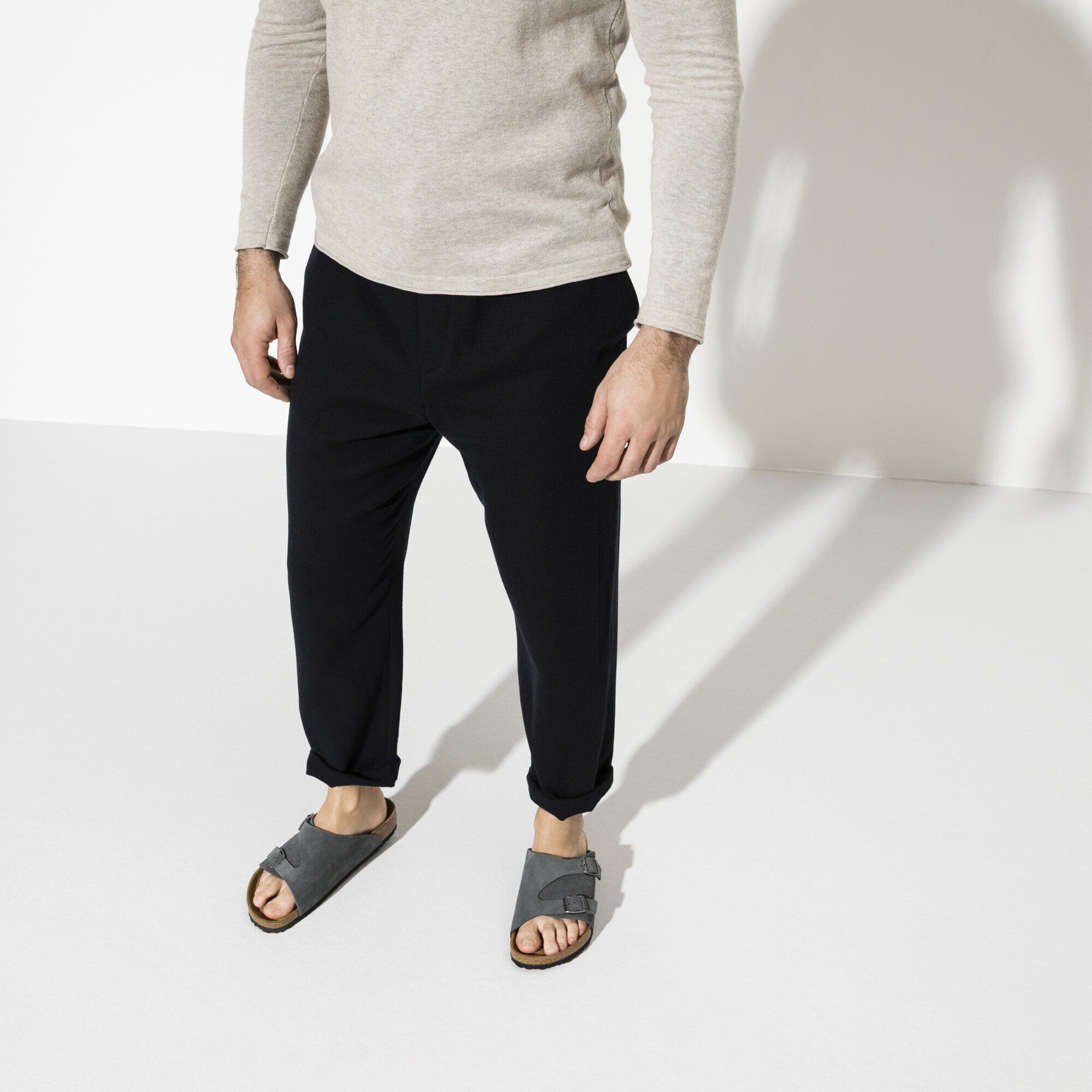   Close-up with a male model