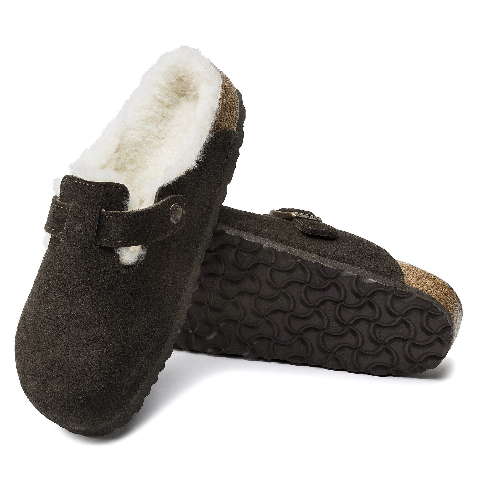 Boston Lammfell Veloursleder