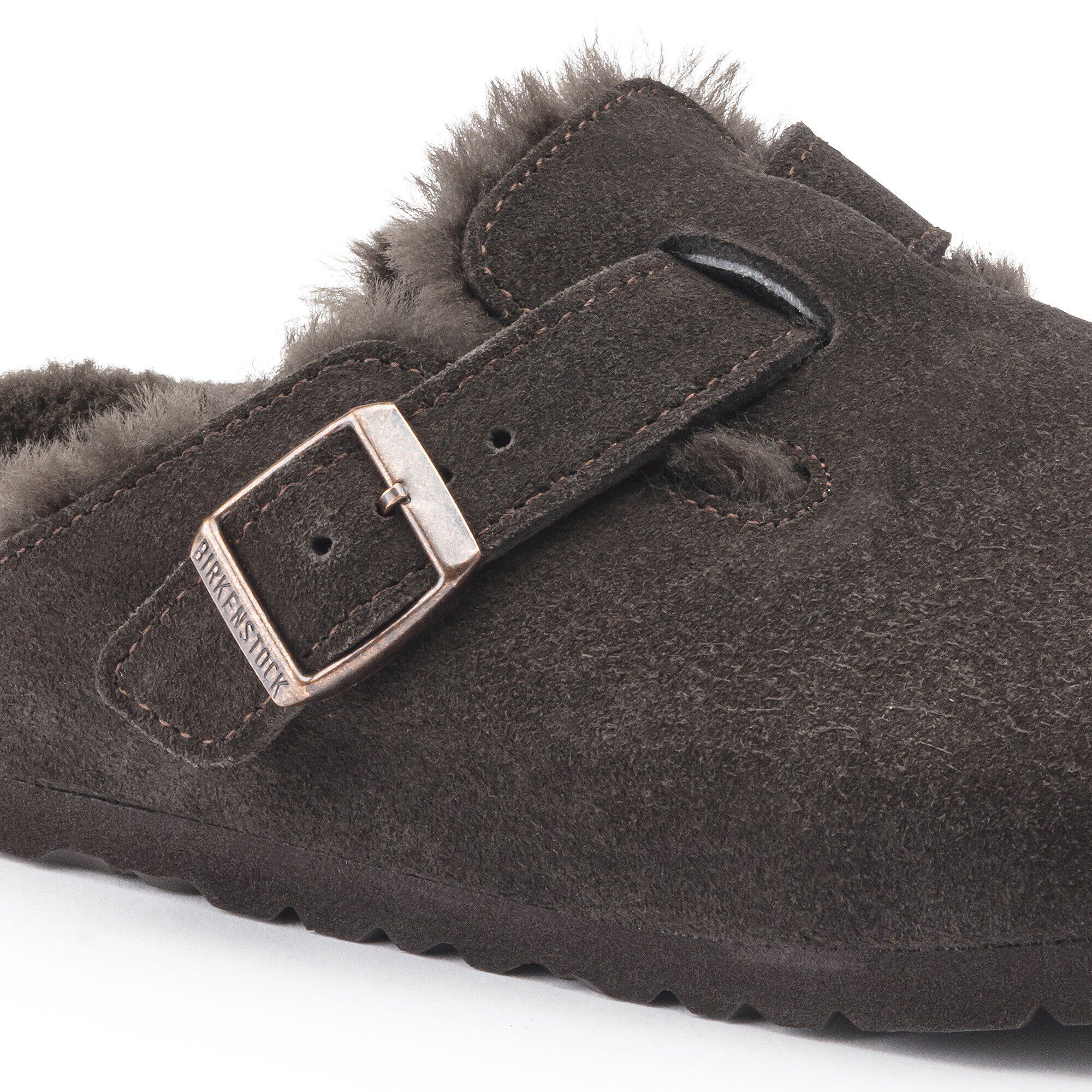 Boston Shearling Suede Leather
