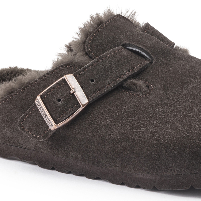 Boston Shearling Suede Leather