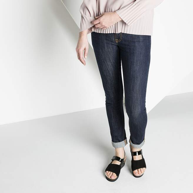 Linda Veloursleder/PVC/Stretch