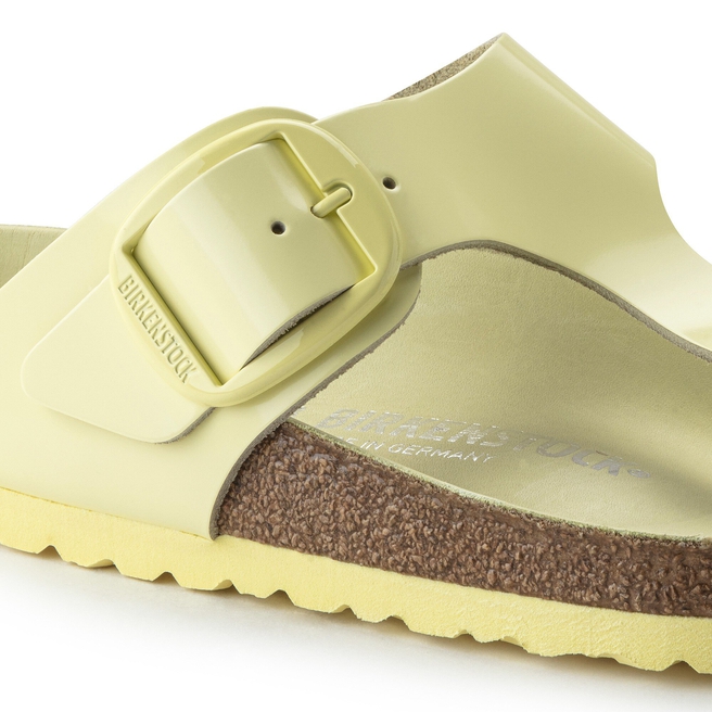 Gizeh Big Buckle Natural Leather Patent