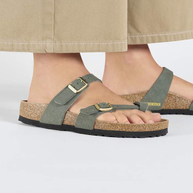 Sw 656 Mayari Synthetics in Color Soft Birki Vegan Thyme | BIRKENSTOCK UK