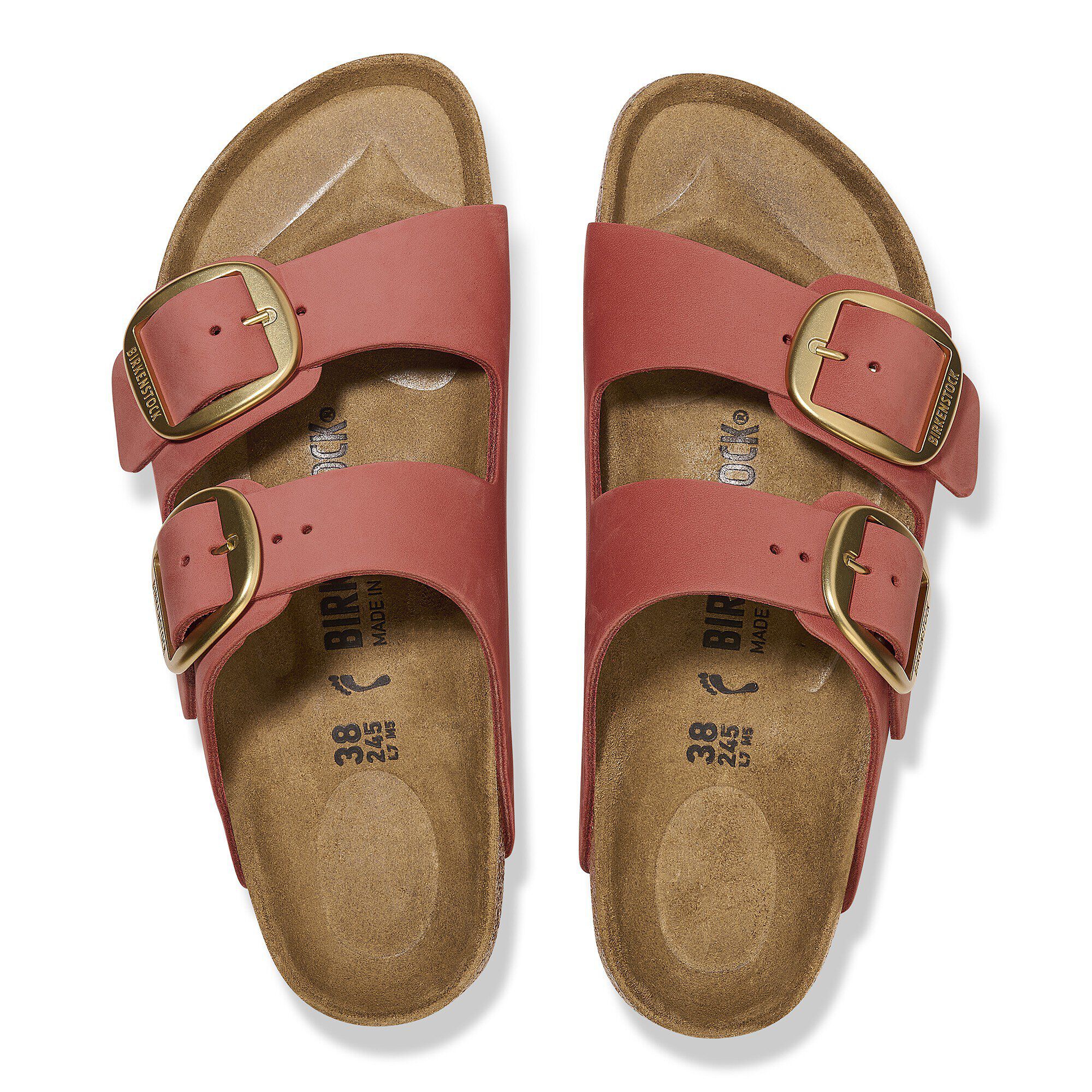 Arizona Big Buckle Nubuk Leather