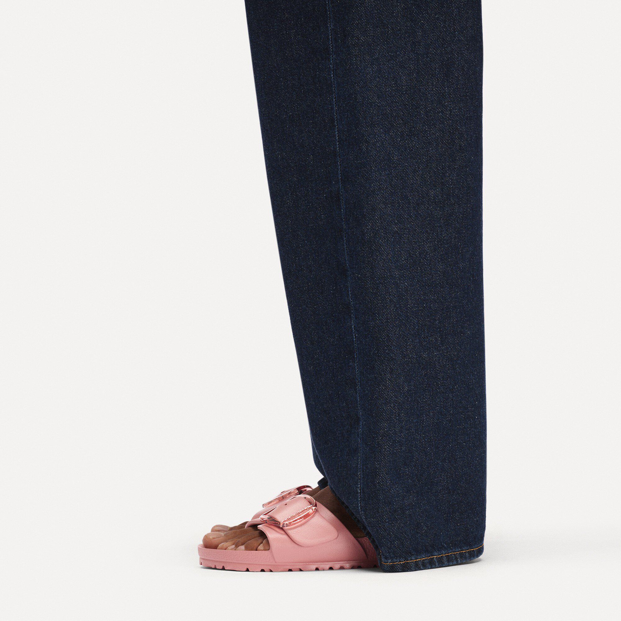 Madrid Big Buckle EVA with a female model