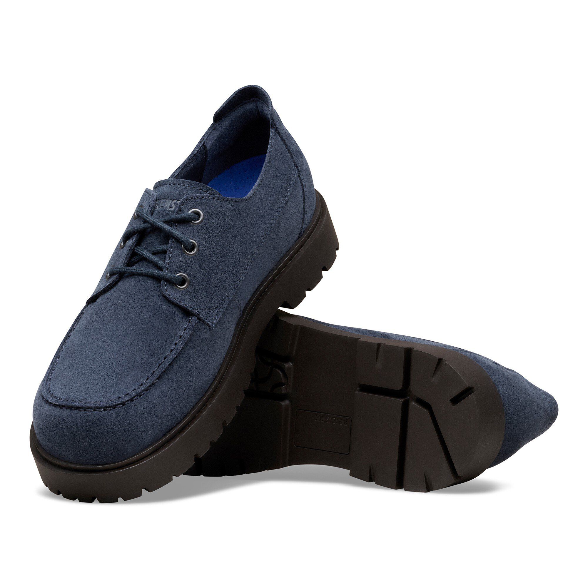 Highwood Moc Lace Low Suede Leather with outer sole details