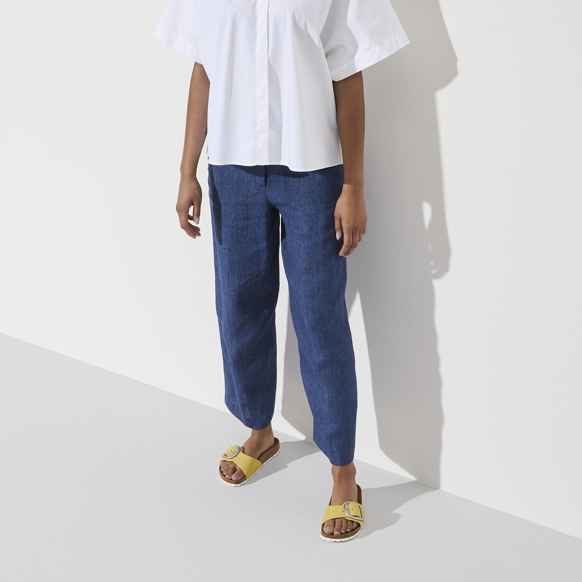 مدريد إبزيم كبير جلد النوبوك