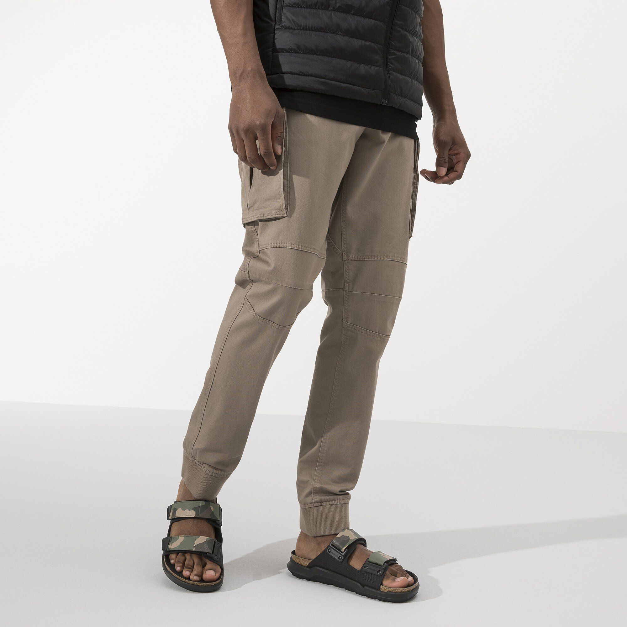  Close-up with a male model