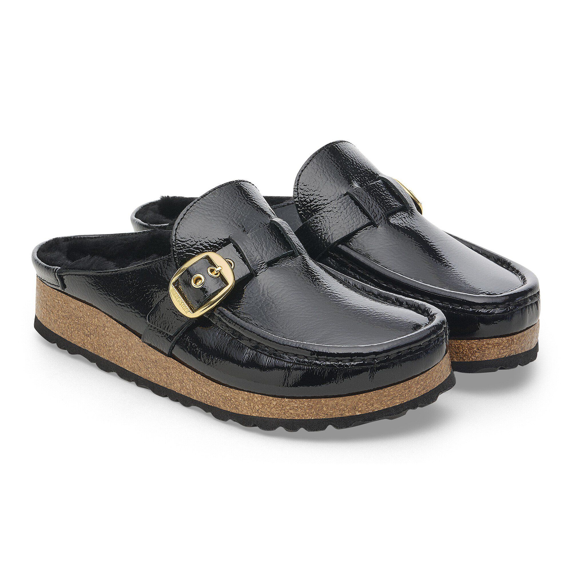 Buckley Lammfell Lackleder Gepr&auml;gt