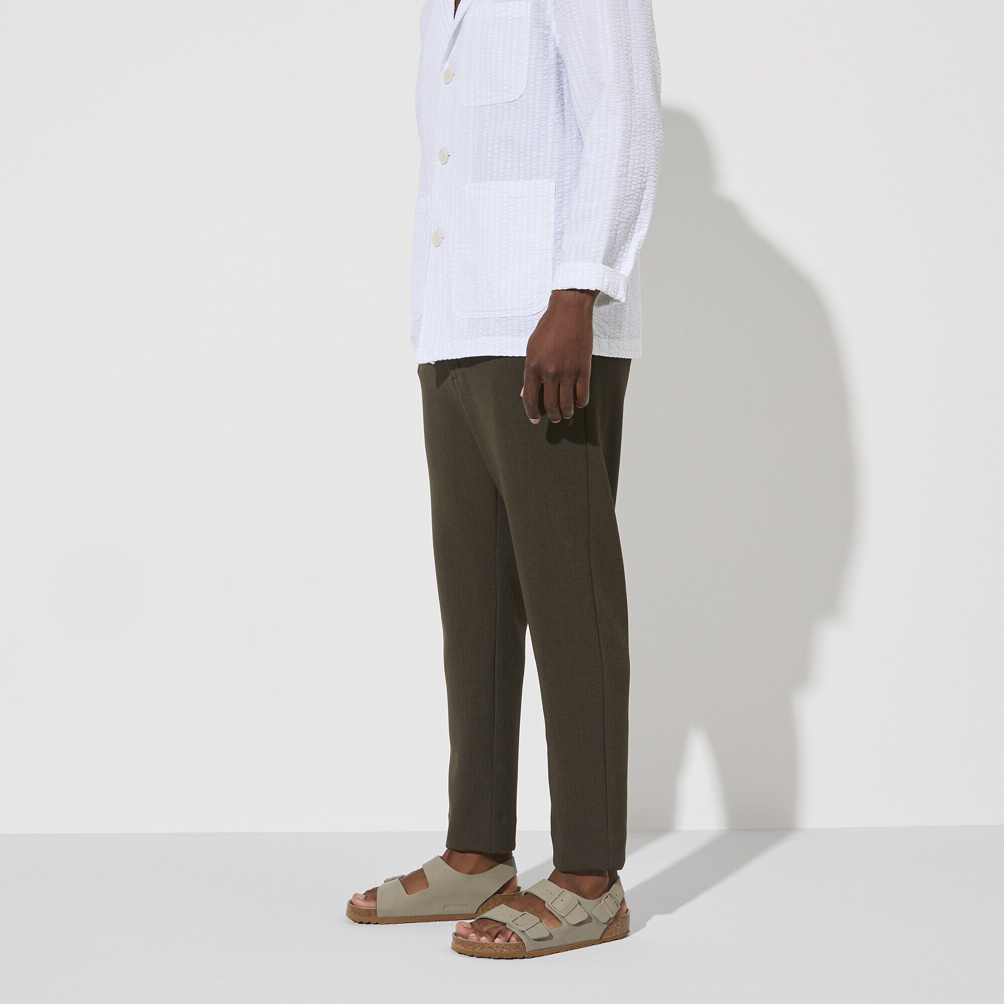   Close-up with a male model