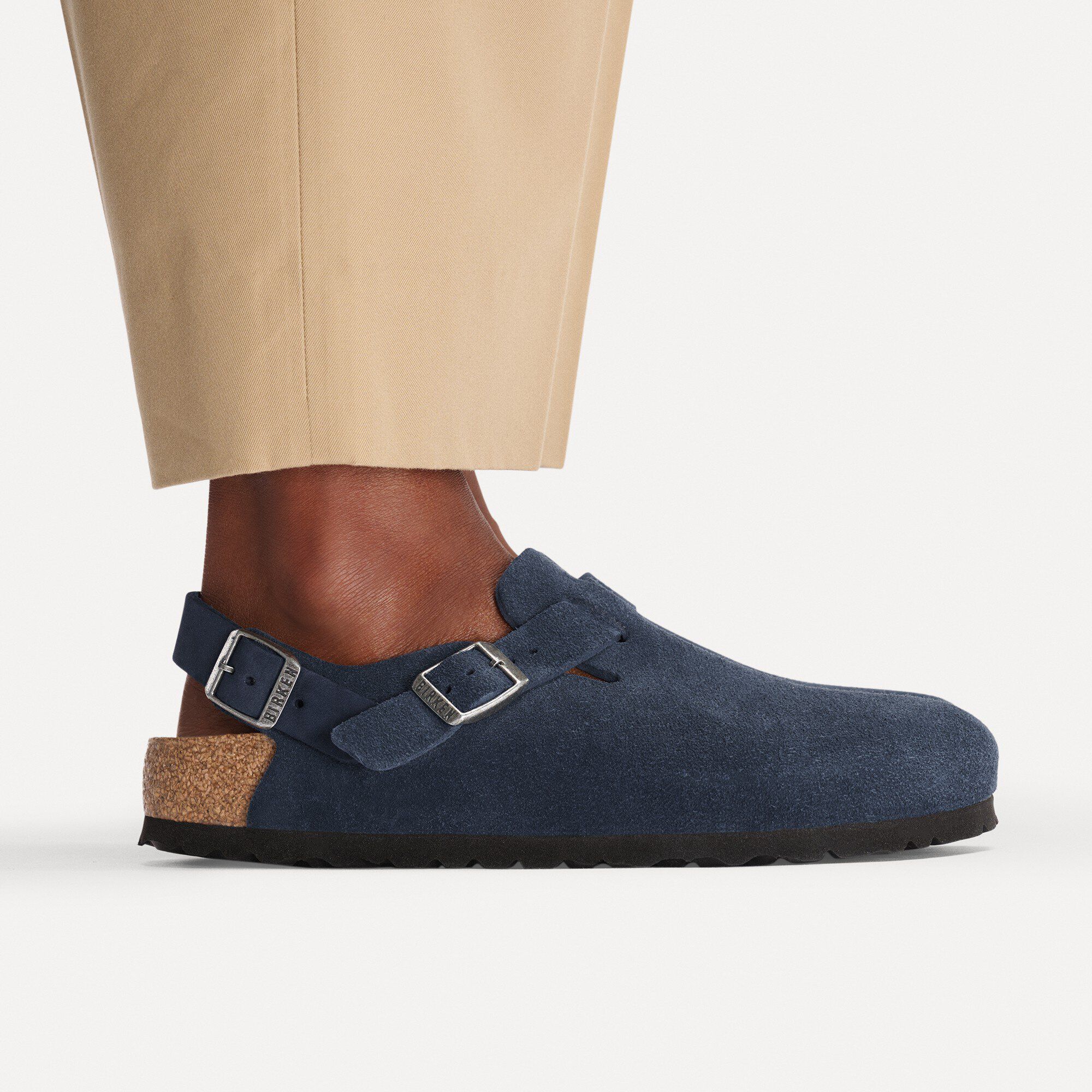 Tokio Suede Leather Close-up with a female model