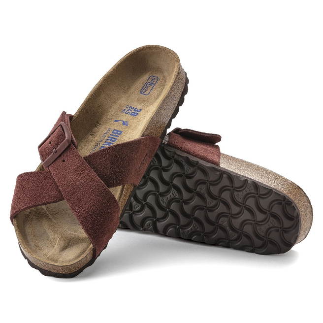 Siena Soft Footbed Suede Leather