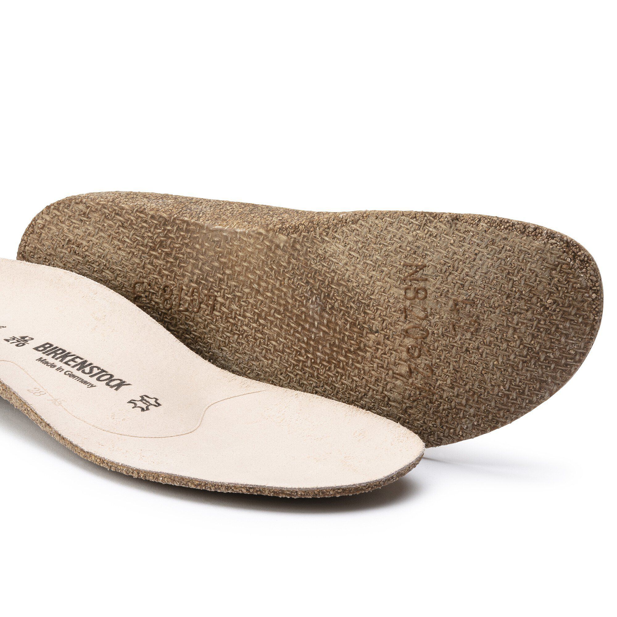 Ersatzfu&szlig;bett  Close-up view showing material detail