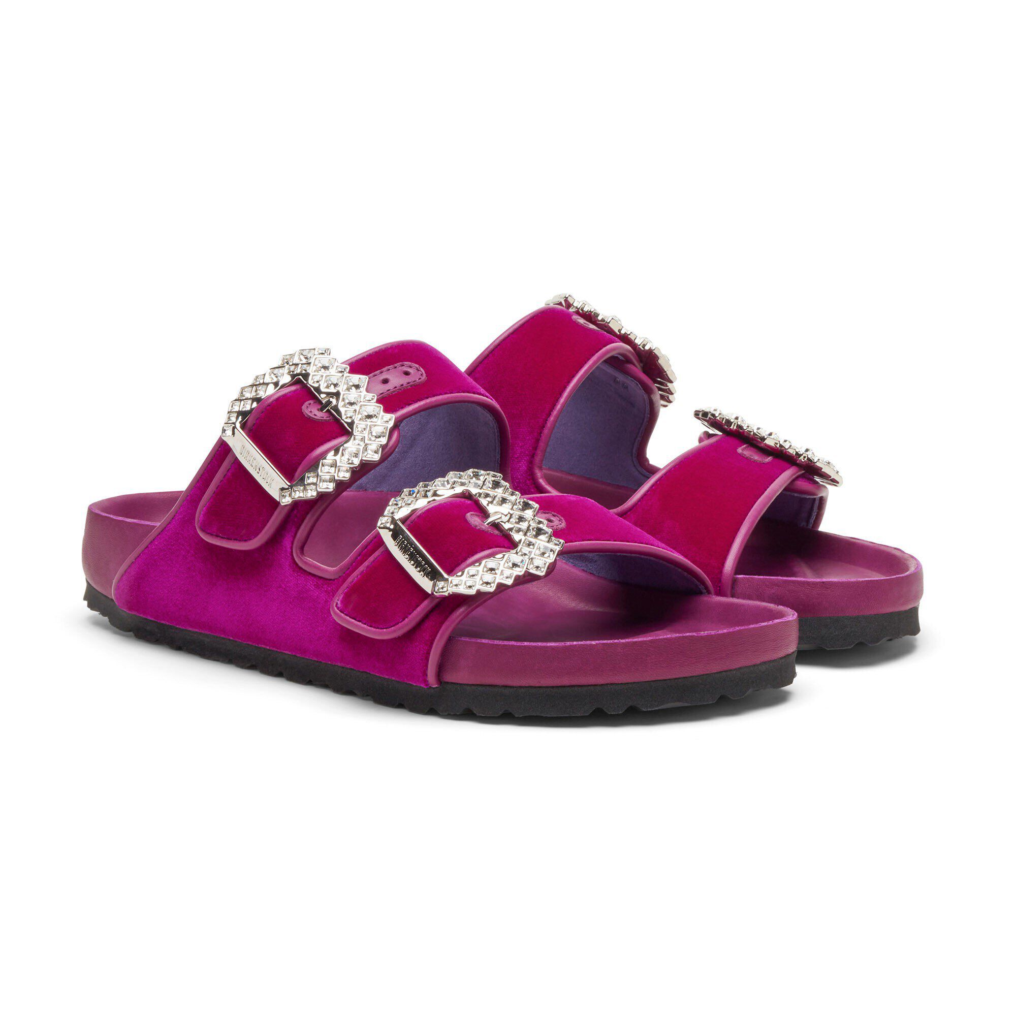 أريزونا كرستال بابزيم مخمل - shown as a pair