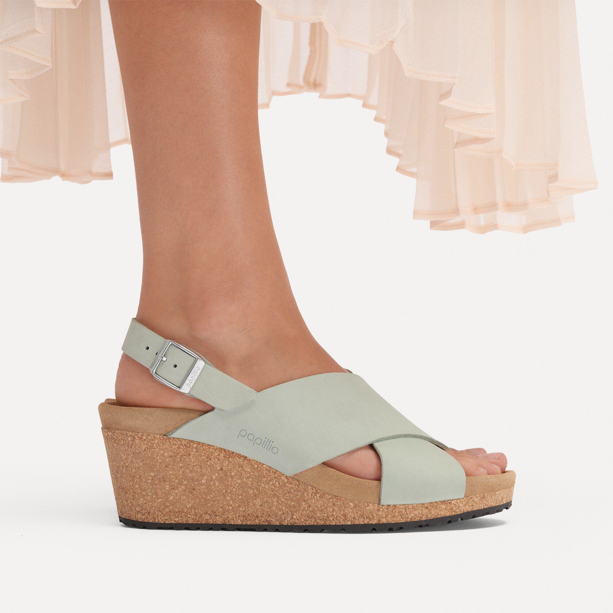   Close-up with a female model