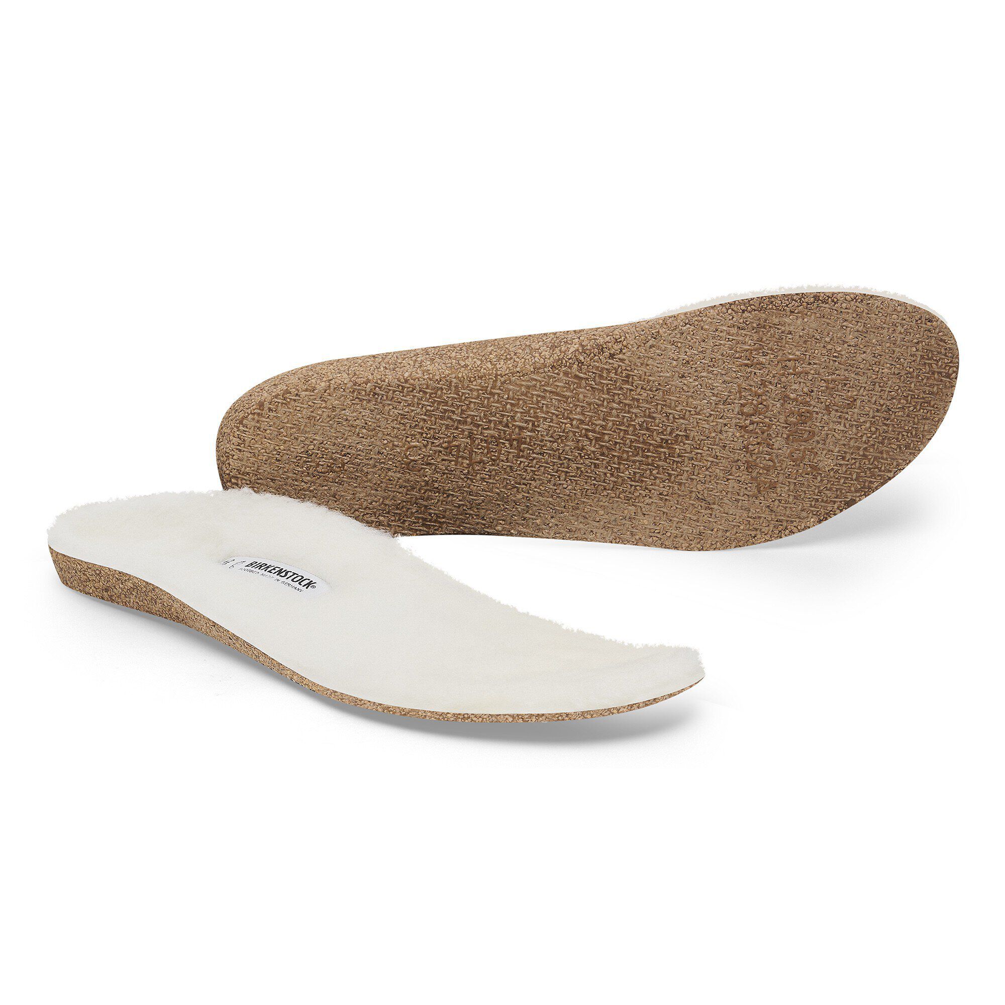 Ersatzfu&szlig;bett Wolle with outer sole details