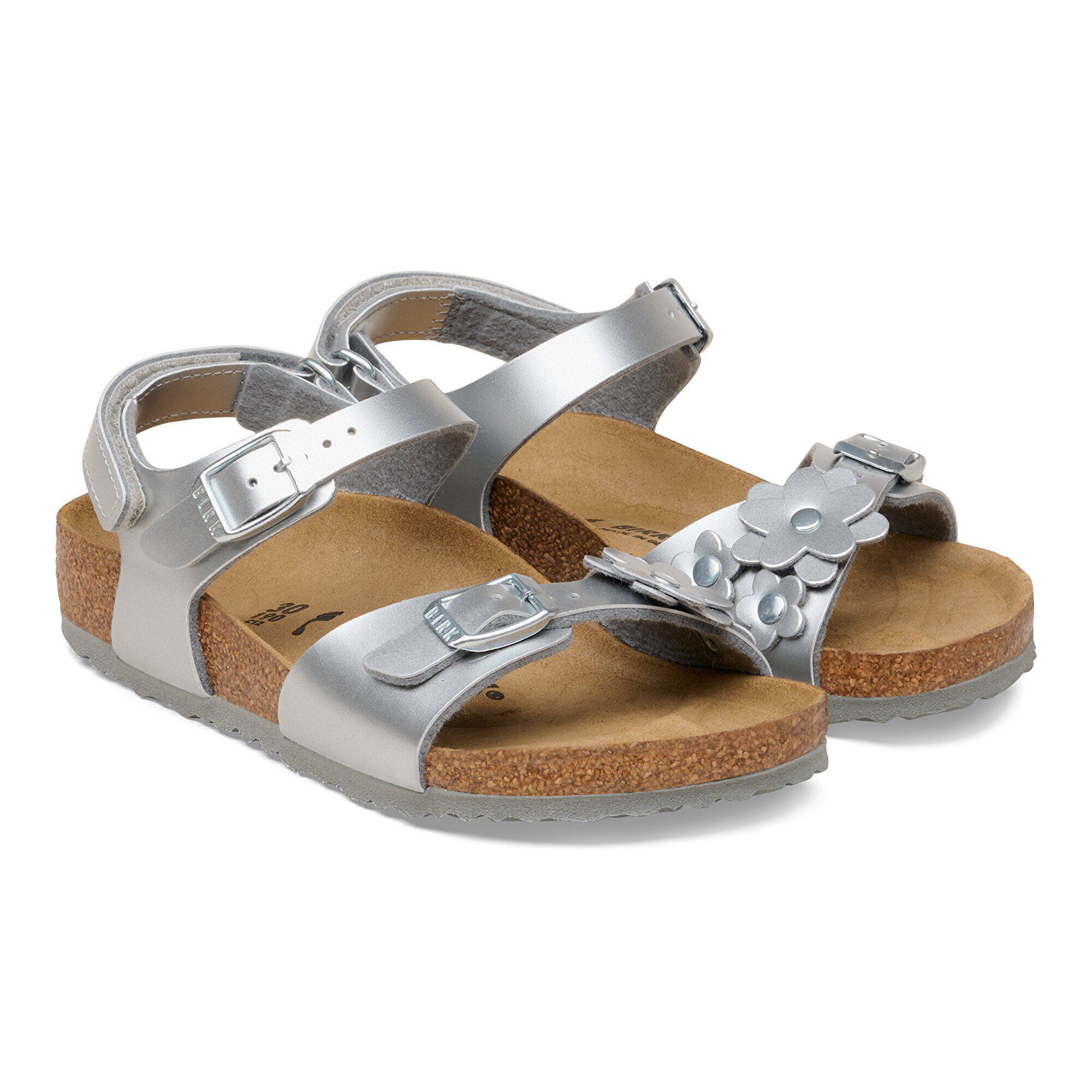 Rio Plain Flowers AS Kids Birko-Flor - shown as a pair