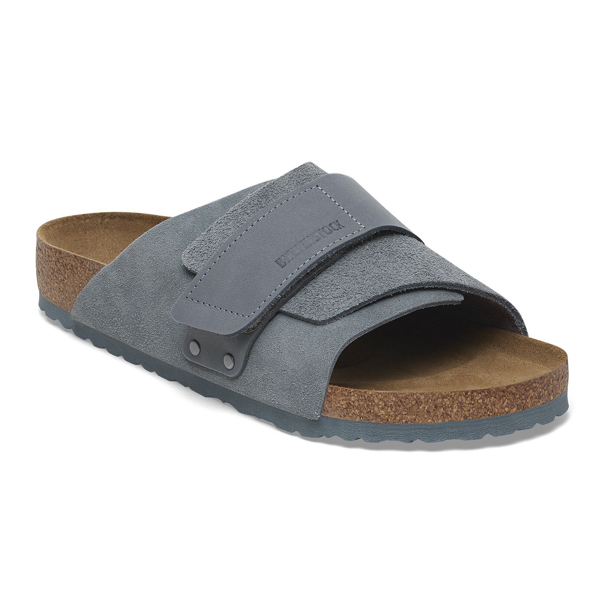 美品　BIRKENSTOCK キョウト　24cm Kyoto Nubuck Leather/Suede in Color Basalt Gray