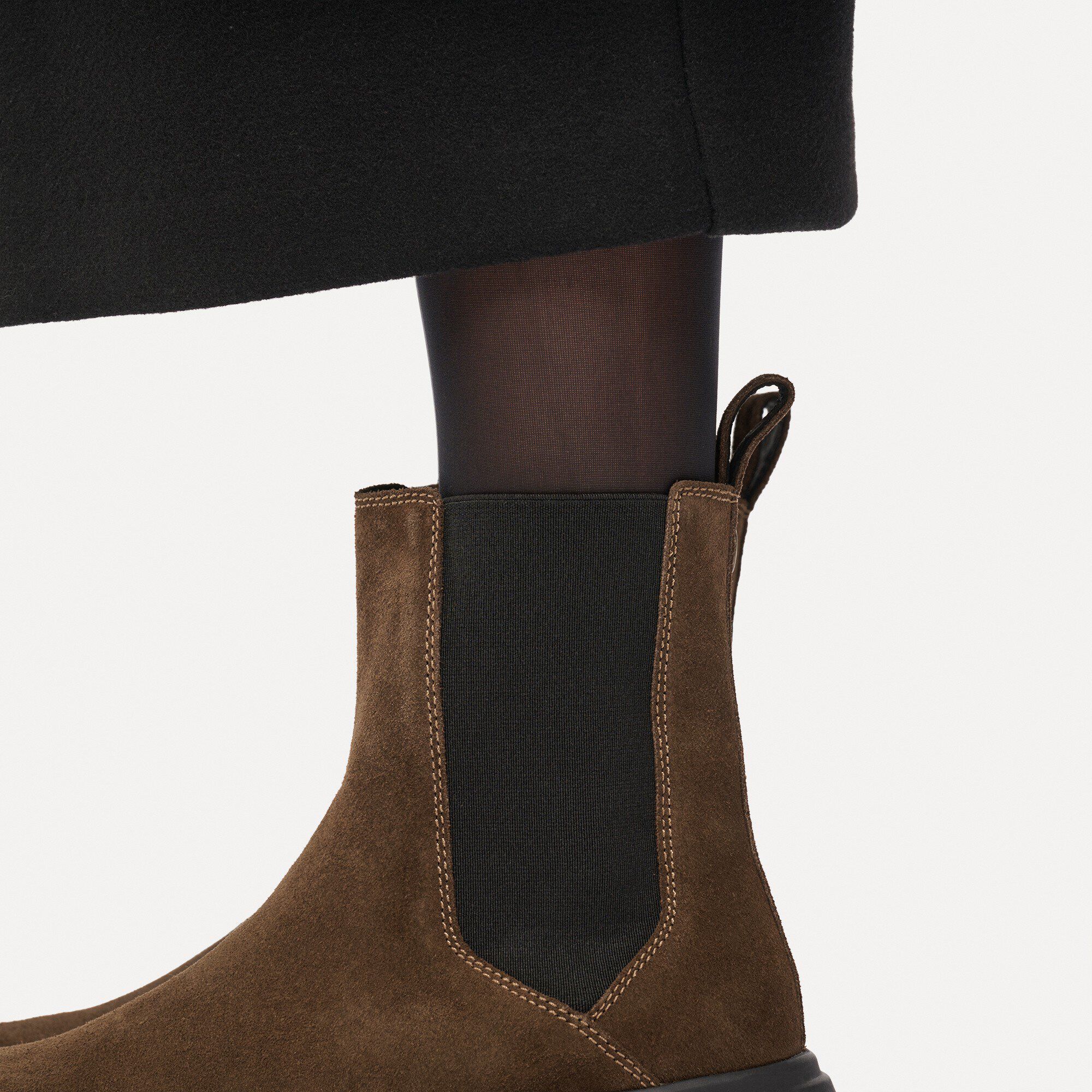   Close-up with a female model