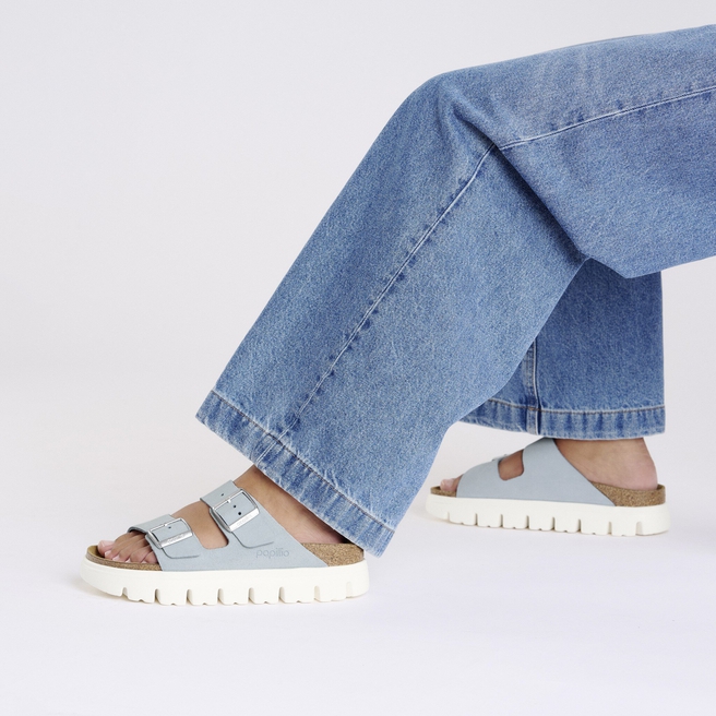 Arizona Platform Suede Leather Arizona Platform Suede Leather