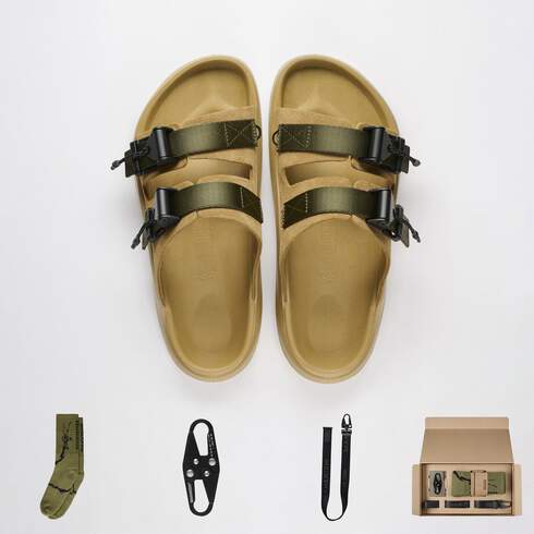Maharishi Pack Nubuck Leather/Textile