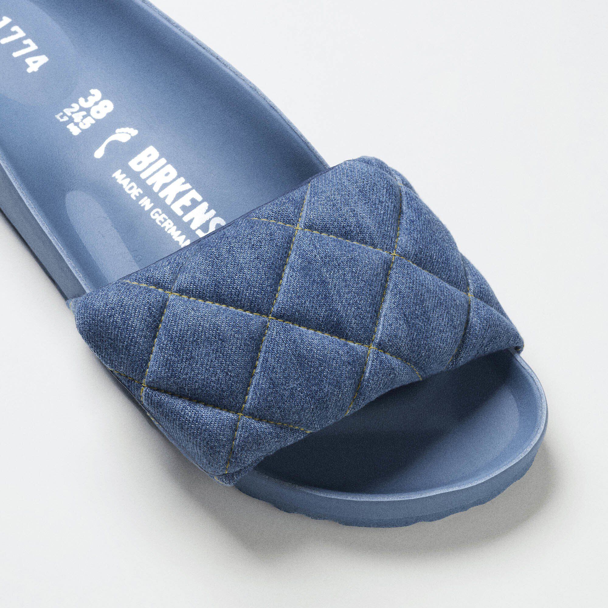 1774 Sylt Denim Natuurleer-vilt