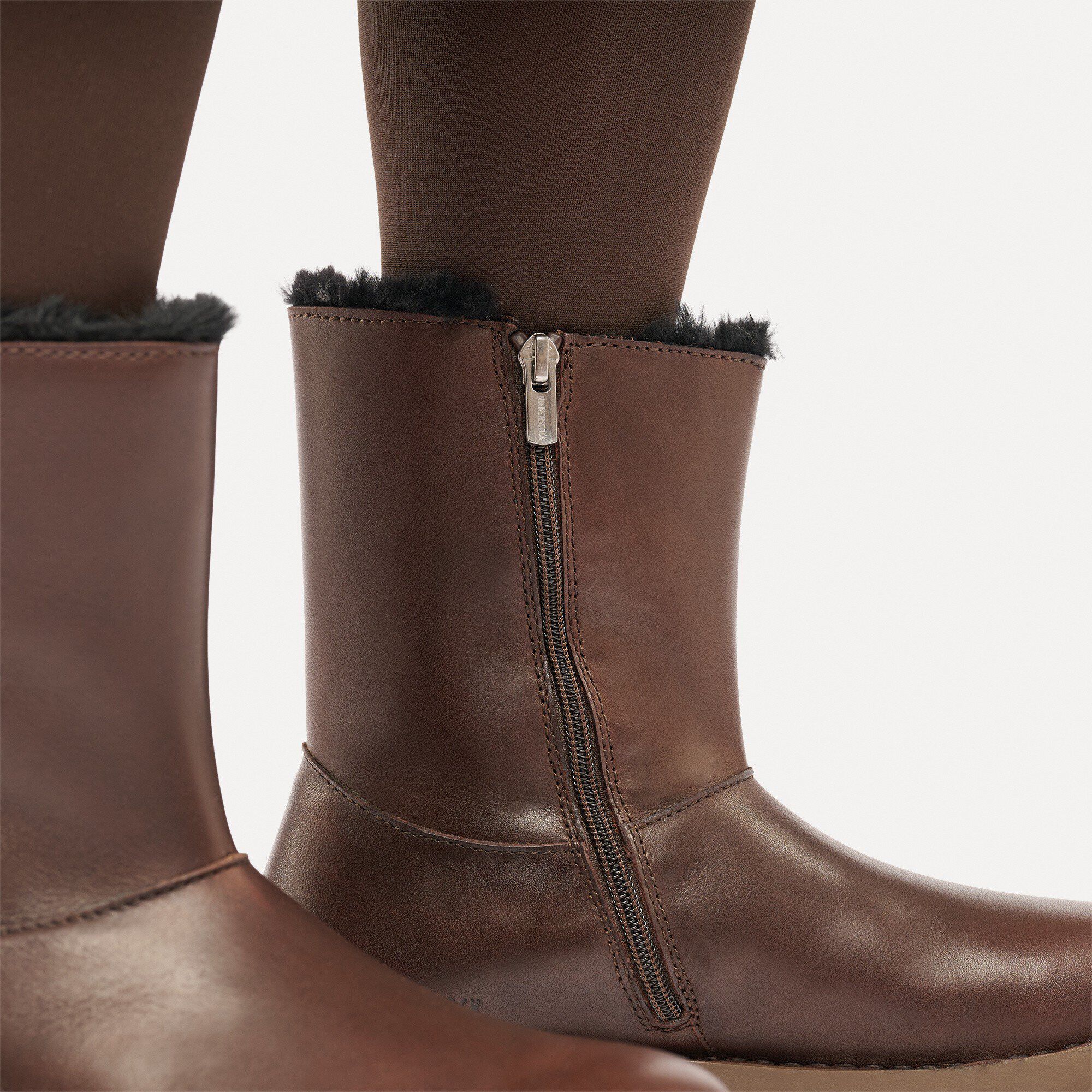  Close-up with a female model