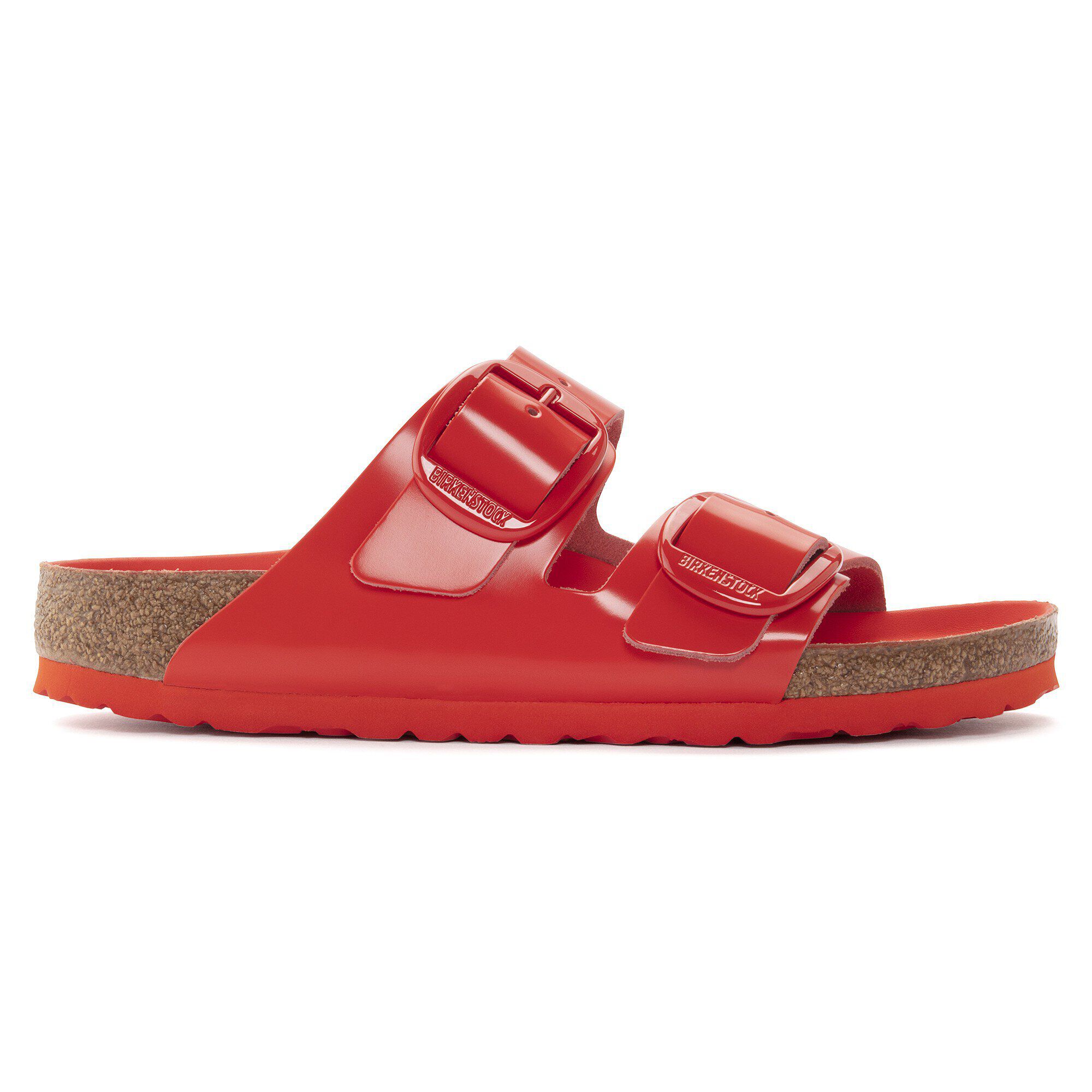 Arizona Big Buckle Natural Leather Patent