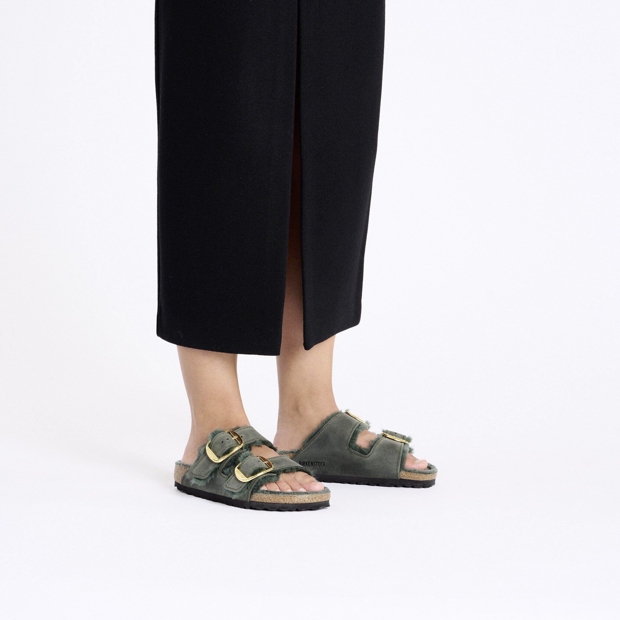 Arizona Big Buckle lammeskind Oiled Leather