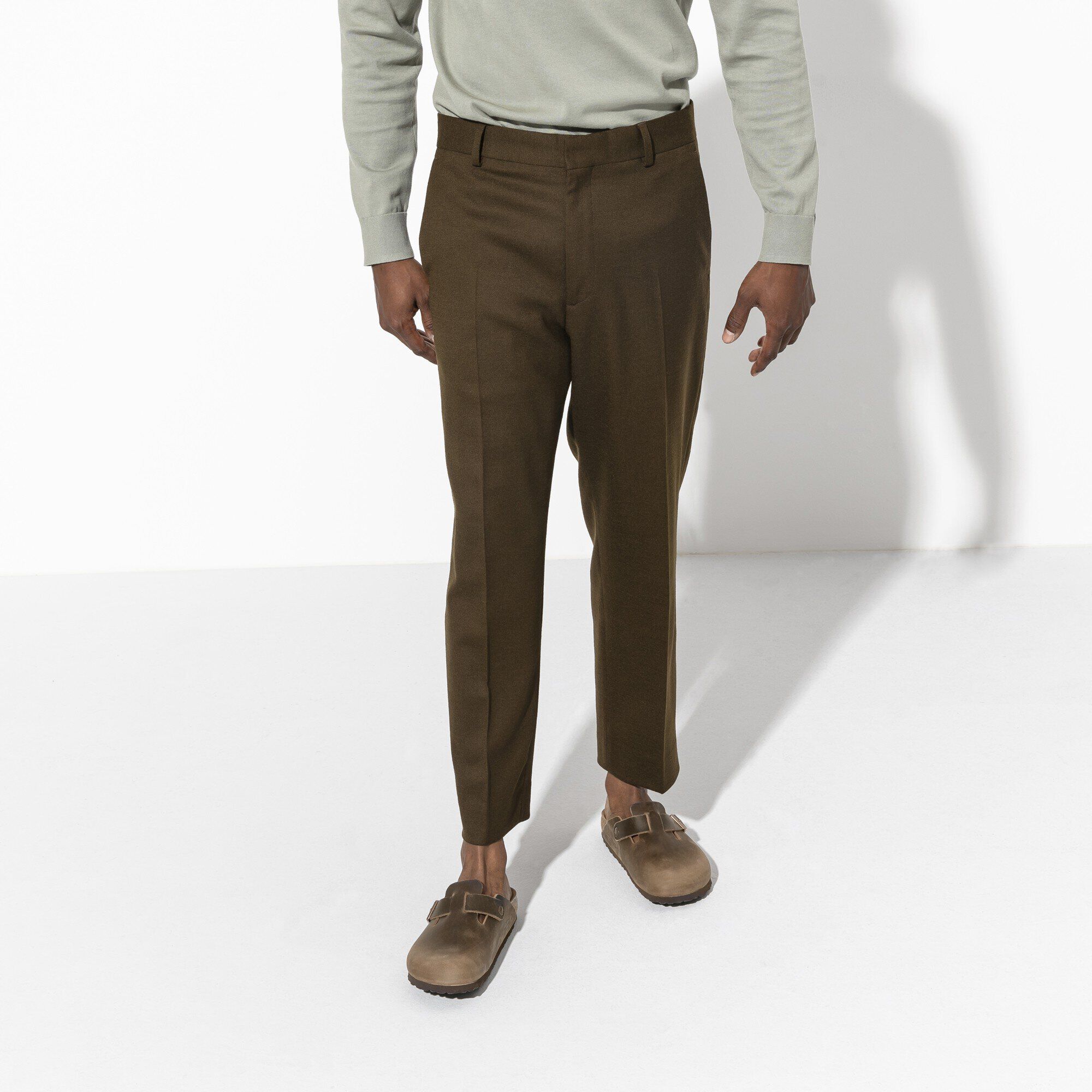   Close-up with a male model