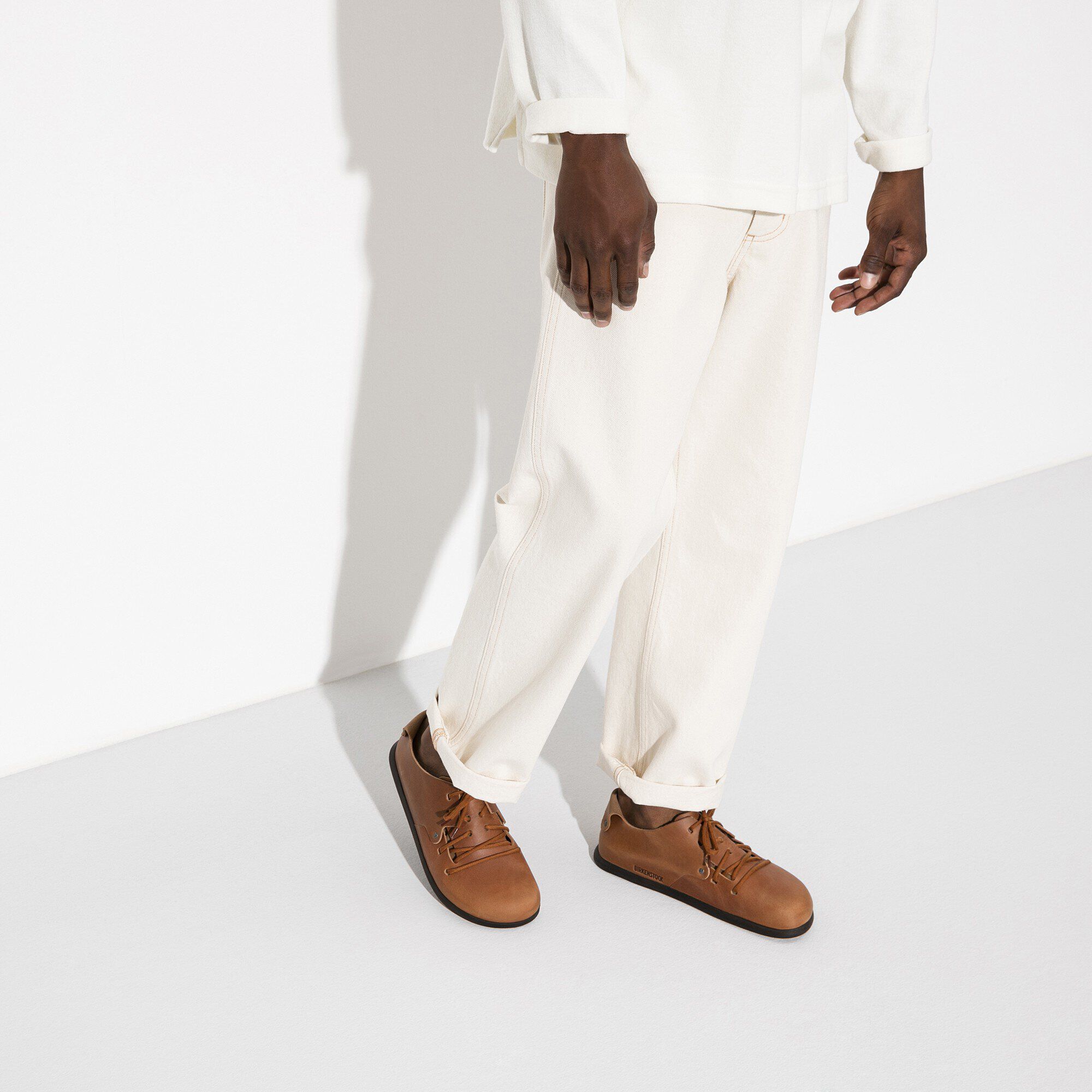   Close-up with a male model