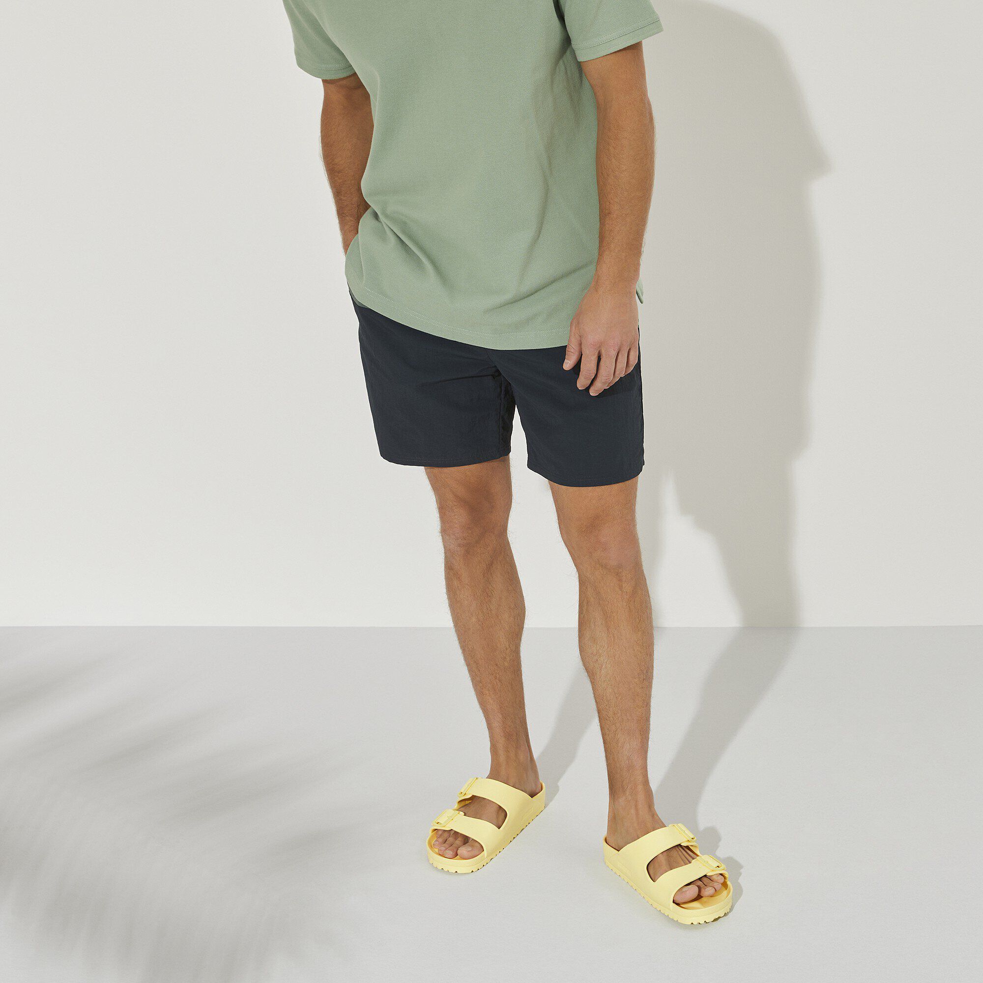   Close-up with a male model