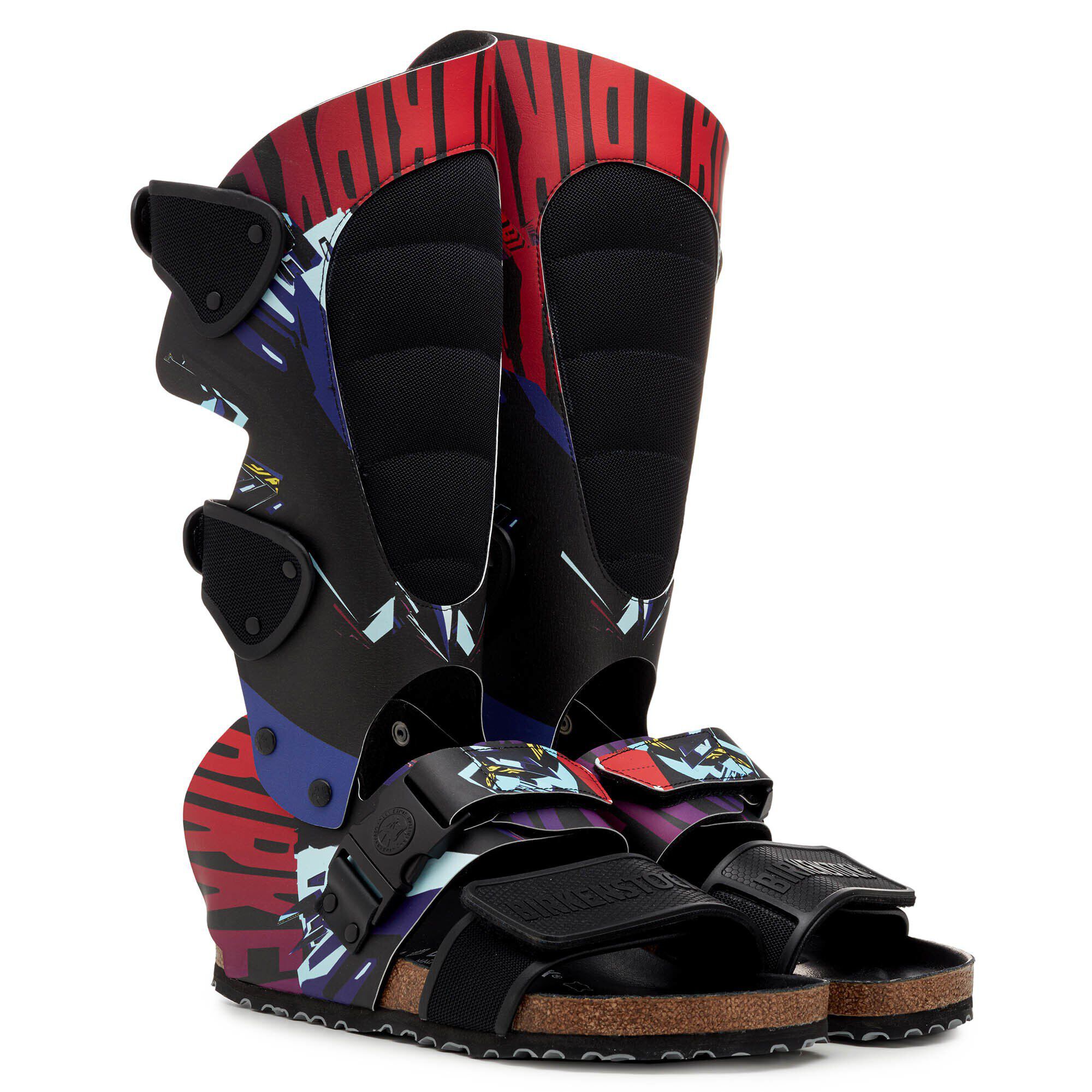 CSM Rotterdam Moto Boot by Alex Wolfe Birko-Flor/Mat&eacute;riau synth&eacute;tique