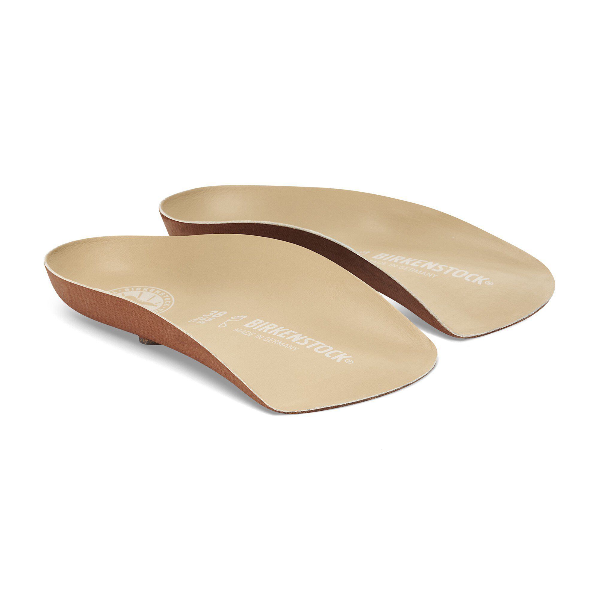 Blue Footbed Leather Cotton