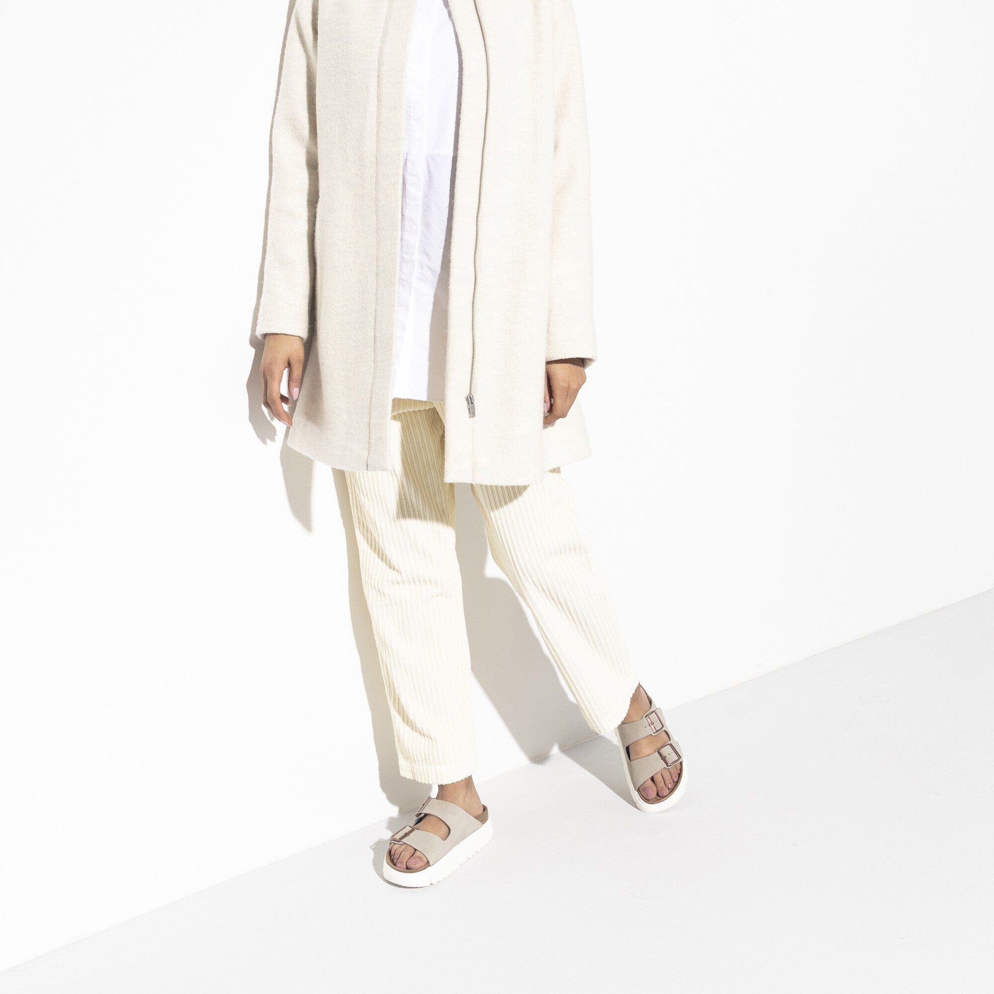 Arizona Platform Suede Leather