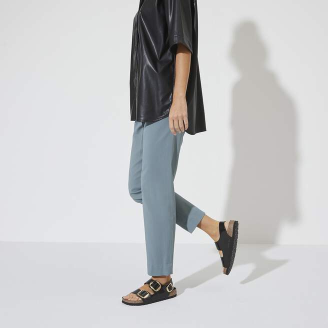 Milano Big Buckle Natural Leather Patent