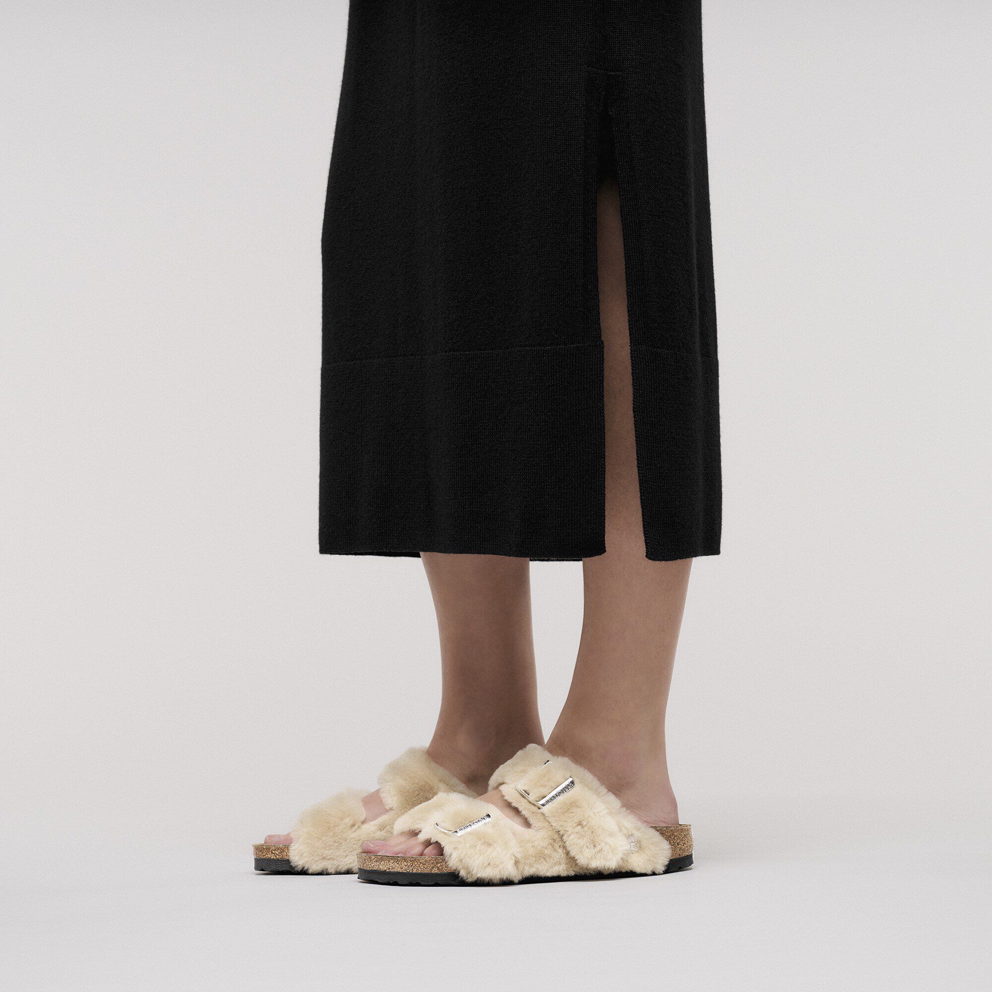 Arizona Shearling Rivet Logo OS Fur